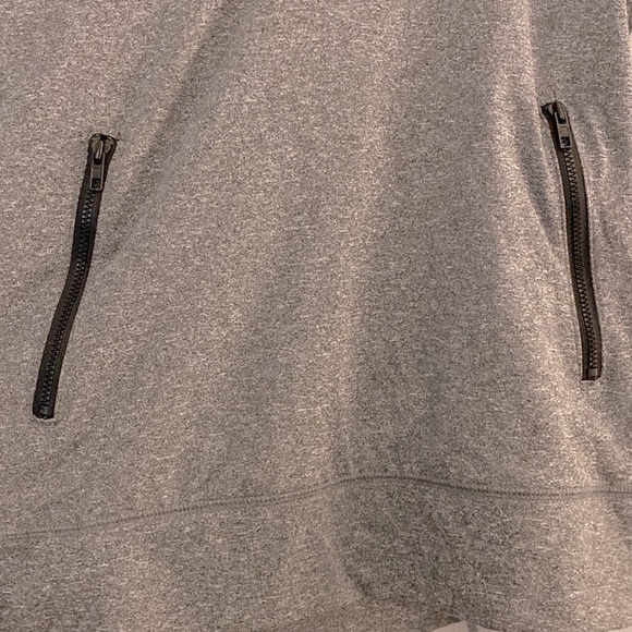 PINK by Victoria’s Secret Ultimate Grey and White Quarterzip - Picture 2 of 4